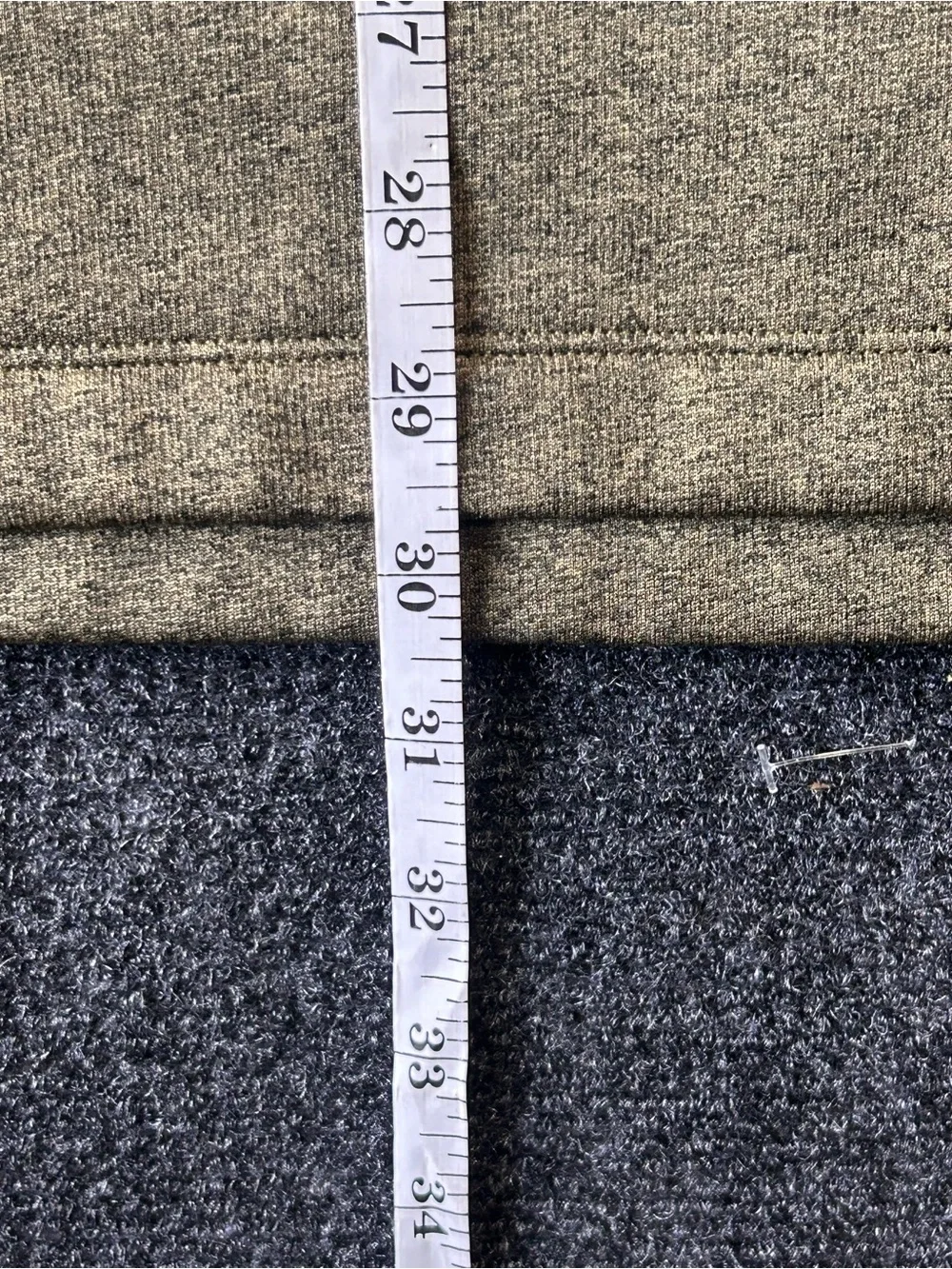 The North Face Men’s XL 1/4 Zip Pullover Olive Green Yellow Outdoor